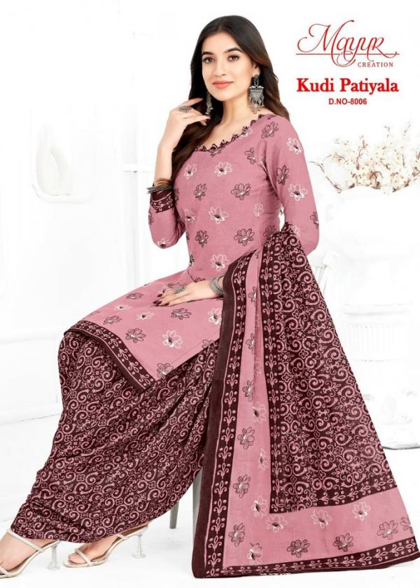 Mayur Kudi Patiyala Vol-8 – Dress Material